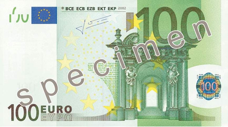 One Hundered Euro Note