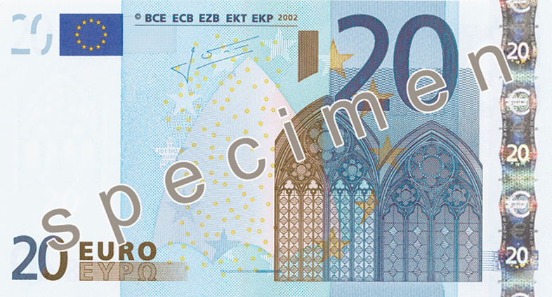 Twenty Euro Note