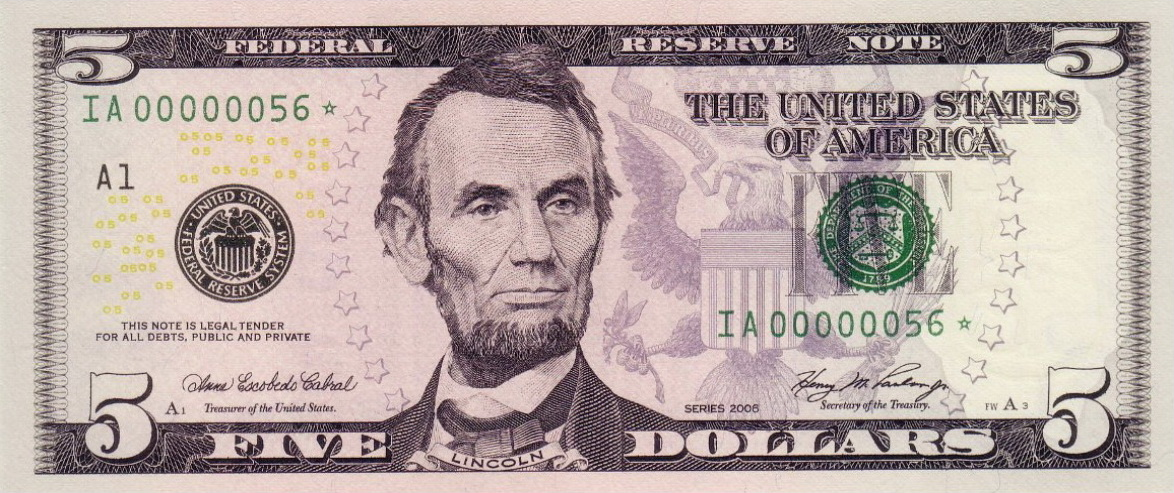 Five Dollar Bill